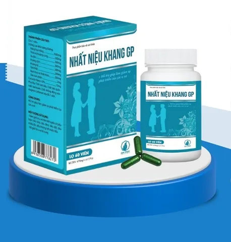 Viên Uống Nhất Niệu Khang GP - Hỗ Trợ Cơ Quan Sinh Sản Từ Thiên Nhiên, Giảm Khối U, Dễ Hấp Thu, 60 Viên/ngày