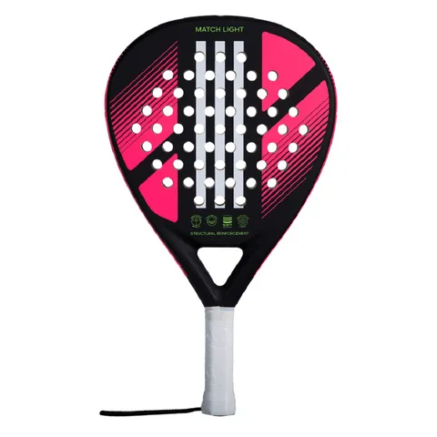 Vợt Padel Adidas Match Light 3.2 RK5GB4U58 - Thiết Kế Giọt Nước, Mặt Sợi Thủy Tinh, Dễ Kiểm Soát Bóng, Dụng Cụ Thể Thao Chất Lượng Cao