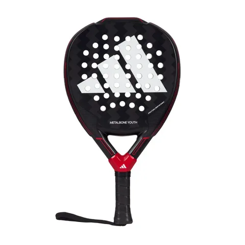 Vợt Padel Adidas Metalbone Youth 3.3 - Màu Đen/Đỏ, Nhẹ, Dễ Chơi, Chất Liệu Cao Cấp, Dành Cho Người Mới Bắt Đầu