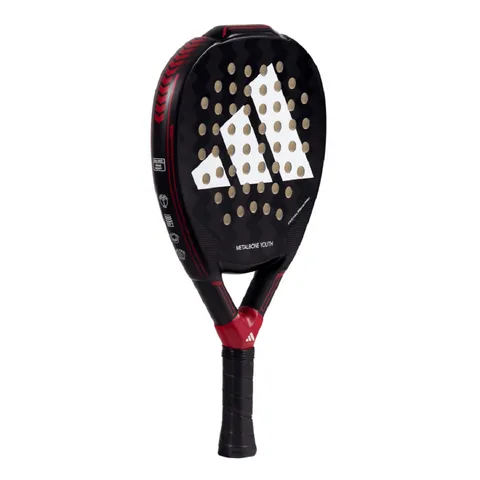 Vợt Padel Adidas Metalbone Youth 3.3 - Màu Đen/Đỏ, Nhẹ, Dễ Chơi, Chất Liệu Cao Cấp, Dành Cho Người Mới Bắt Đầu