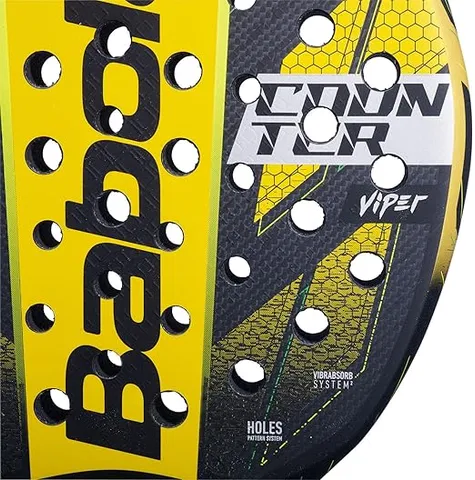 Vợt Padel Babolat Counter Viper 2024 - Vợt Thể Thao Padel Chuyên Nghiệp Hình Dáng Lai, Cân Bằng Tối Ưu, Chất Liệu Carbon Cao Cấp