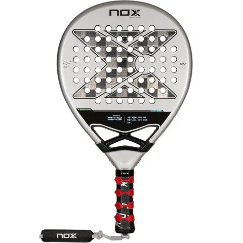 Vợt Padel Nox Racket AT10 by Agustin Tapia 2024 - Thiết kế Carbon nhôm 18K, Lõi MLD Black Eva, Dành cho Người Mới và Chuyên Nghiệp