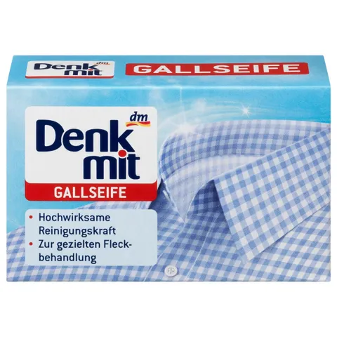 Xà Phòng Tẩy Trắng Cổ Áo Denkmit 100g - Giúp Loại Bỏ Vết Bẩn Cứng Đầu, An Toàn Với Da, Dễ Dùng Cho Mọi Loại Quần Áo