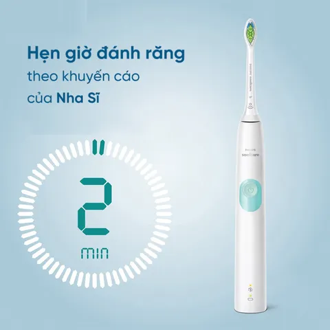 Bàn Chải Đánh Răng Điện Philips HX6807/28 Công Nghệ Sonic - 2 Chế Độ, Loại Bỏ Mảng Bám, Bảo Vệ Sức Khỏe Răng Miệng