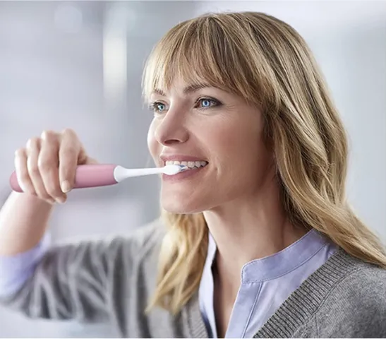 Bàn chải đánh răng điện Philips Sonicare HX6805/28 với công nghệ Sonic - Loại bỏ mảng bám, hiển thị tình trạng pin, làm trắng răng hiệu quả