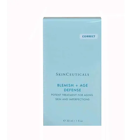 Serum SkinCeuticals Blemish + Age Defense 30ml - Hỗ Trợ Trị Mụn, Ngừa Lão Hóa, Làm Sáng Da, Kiểm Soát Dầu Thừa