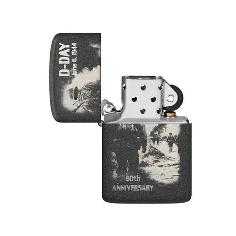 Bật lửa Zippo 46261 D-DAY Kỷ Niệm 80 Năm - Phiên Bản Giới Hạn Đặc Biệt Cho Người Sưu Tập Quân Sự