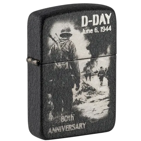 Bật lửa Zippo 46261 D-DAY Kỷ Niệm 80 Năm - Phiên Bản Giới Hạn Đặc Biệt Cho Người Sưu Tập Quân Sự