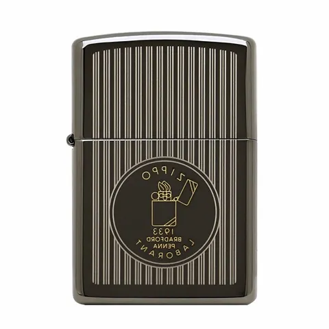 Bật Lửa Zippo 49629 Founder’s Day 2021 Black Ice - Phiên Bản Đen Huyền Bí Kỷ Niệm Sáng Lập Zippo, Quà Tặng Độc Đáo