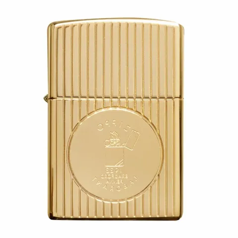 Bật Lửa Zippo 49631 Founder’s Day 2021 Mạ Vàng 18K - Phiên Bản Giới Hạn Kỷ Niệm Người Sáng Lập George G. Blaisdell