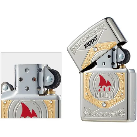 Bật lửa Zippo CZA-3-22 Armor Kỷ Niệm 600 Triệu - Phiên Bản Giới Hạn Châu Á, Vỏ Dày High Polish Chrome, Tặng Thẻ Vàng 18K