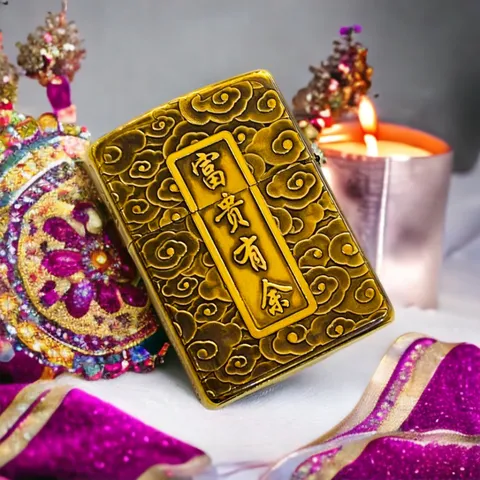 Bật lửa Zippo 3D Cá Hoa Sen Version 2 ZPC4161-169 - Bền Bỉ, Chống Gió, Thiết Kế Sang Trọng, Quà Tặng Độc Đáo cho Người Yêu Thích Zippo