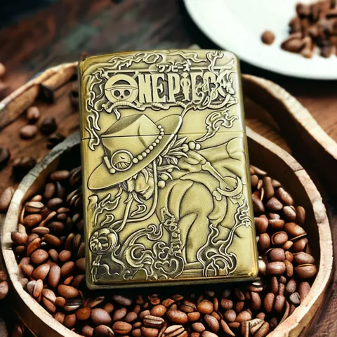 Bật Lửa Zippo 3D One Piece Ace ZPC4184 - Quà Tặng độc đáo cho Fan Anime, Chất liệu Đồng Cao Cấp, Thiết Kế Tinh Xảo