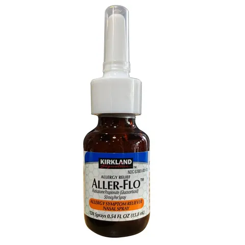 Chai xịt giảm xoang Kirkland Aller-Flo 15.8ml - Hỗ trợ giảm nghẹt mũi, chảy nước mắt, dễ chịu cho người lớn và trẻ em từ 12 tuổi trở lên.