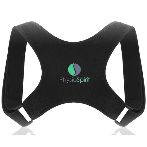 Đai Chống Gù Cố Định Lưng PhysioSpirit Premium - Hỗ Trợ Tư Thế Lưng Đúng Cho Nam Nữ, Vòng Ngực 70-120cm