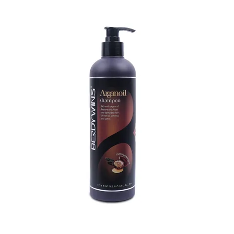 Dầu Gội Phục Hồi Tóc Hư Tổn Berdywins Argan Oil 500ml - Dưỡng Tóc Chắc Khỏe & Bóng Mượt, Chiết Xuất Từ Quả Argan
