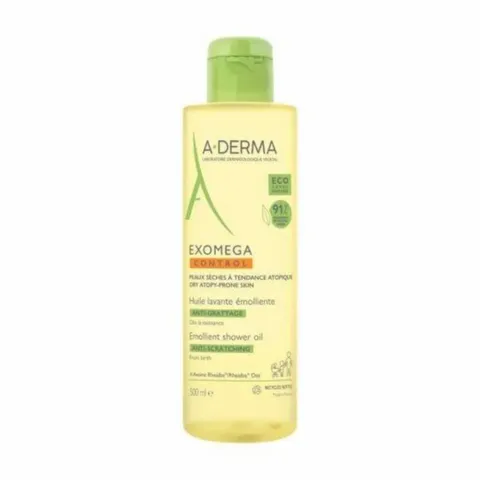 Dầu Tắm Aderma Exomega Shower Oil 200mL Cho Chàm, Khô, Viêm Da Cơ Địa