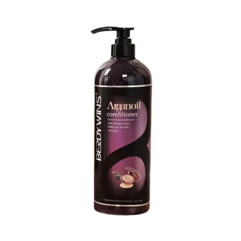 Dầu xả Berdywins Argan Oil 500ml - Phục hồi tóc hư tổn, tăng cường độ ẩm, bảo vệ tóc khô, xơ và dễ gãy