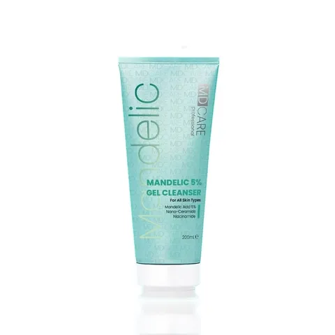 Gel Rửa Mặt Sạch Sâu MD Care 5% Mandelic Acid - Dạng Gel Cấp Ẩm, Làm Sạch Da Mềm Mịn, Chống Khô Rát, Dùng Hàng Ngày 30ml & 200ml