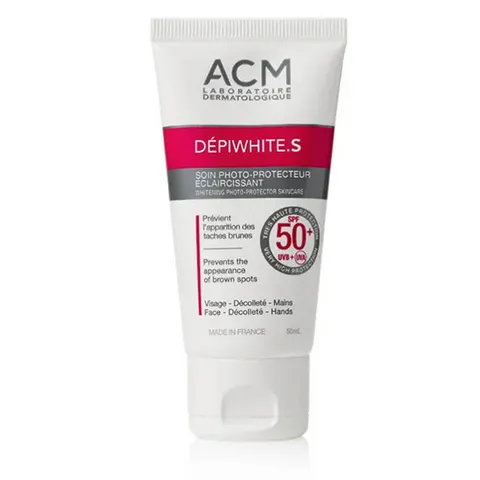 Kem Chống Nắng ACM Depiwhite S Photo-Protector Skincare SPF 50+ - Bảo Vệ Da Tối Ưu, Chống Tia UVA/UVB, Thẩm Thấu Nhanh, Cho Mọi Loại Da