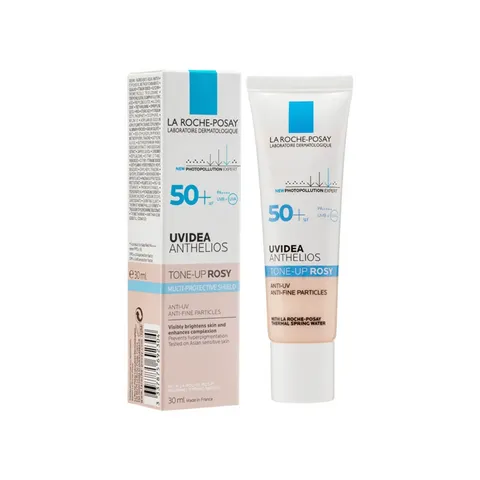 Kem Chống Nắng La Roche Posay Anthelios Tone Up Rosy SPF50 30ml - Bảo vệ da khỏi tia UV, làm sáng da xỉn màu, phù hợp da châu Á