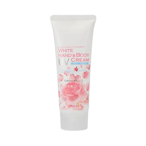 Kem Chống Nắng Manis White Hand & Body UV Cream SPF31/PA++++ - Dưỡng Ẩm, Không Vệt Trắng, Bảo Vệ Da Toàn Thân khỏi Tia UV