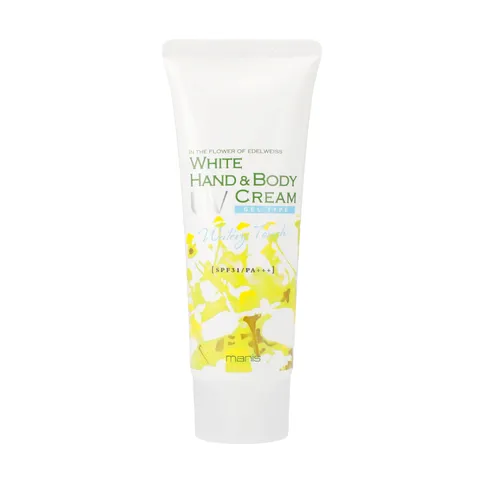 Kem Chống Nắng Manis White Hand & Body UV Cream SPF31/PA++++ - Dưỡng Ẩm, Không Vệt Trắng, Bảo Vệ Da Toàn Thân khỏi Tia UV