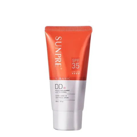Kem Chống Nắng Mona Frema Sunpre DD Xbasic 35 Light Lotion 60ml - SPF 35 Bảo Vệ Da Khỏi Tia UVB/UVA, Thẩm Thấu Nhanh, Phù Hợp Da Nhạy Cảm