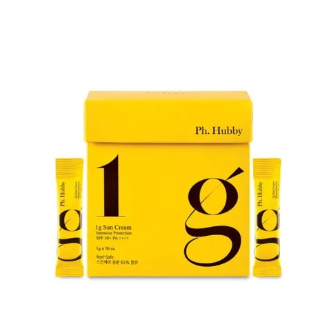 Kem Chống Nắng Vật Lý Ph Hubby 1g - SPF 50+ PA++++ Dưỡng Ẩm Chống Tia UV, 50g Hàn Quốc - An Toàn Cho Mọi Loại Da