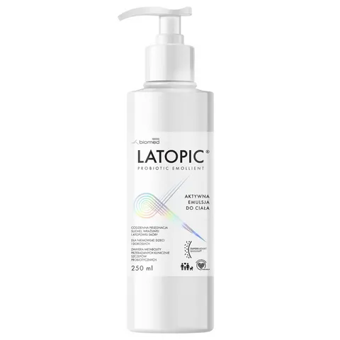 Kem Dưỡng Ẩm Latopic Body Emulsion 250ml Cho Da Khô, Dị Ứng, Giảm Ngứa - Sản Phẩm An Toàn Cho Trẻ Nhỏ và Người Lớn