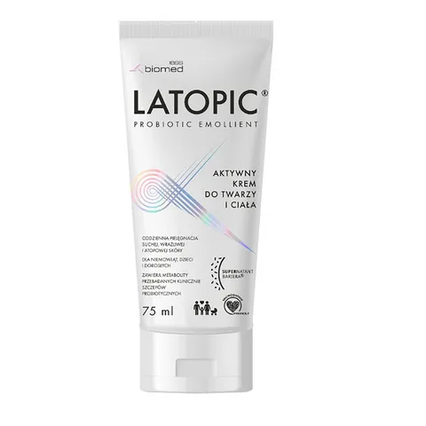 Kem Dưỡng Ẩm Latopic Face & Body 75ml - Giảm Ngứa, Dưỡng Ẩm Da Mềm Mịn, An Toàn Cho Mọi Lứa Tuổi