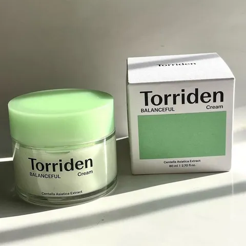 Kem Dưỡng Torriden Balanceful Cica Cream 80ml - Hỗ Trợ Làm Dịu Da Nhạy Cảm, Phục Hồi Da Với 5D Cica Complex