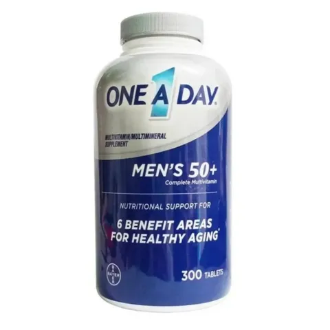 Vitamin Tổng Hợp One 1 Day Nam 50+ - Hỗ Trợ Sức Khỏe, 300 Viên, Chính Hãng Mỹ