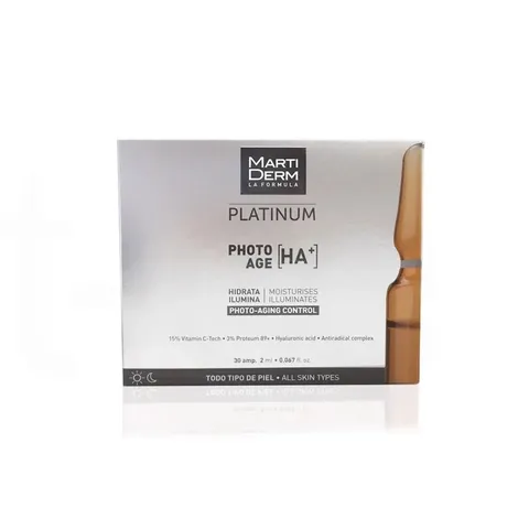 MartiDerm Ampoules 15% Vitamin C Nguyên Chất - Tinh Chất Dưỡng Ẩm Chống Lão Hóa Da, Phục Hồi Da Bị Tổn Thương, 20ml
