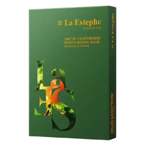 Mặt Nạ Dưỡng Ẩm Chiết Xuất Quả Mâm Xôi La Estephe - Hộp 6 Miếng Cung Cấp Độ Ẩm Sâu, Giúp Da Mềm Mịn Và Rạng Rỡ