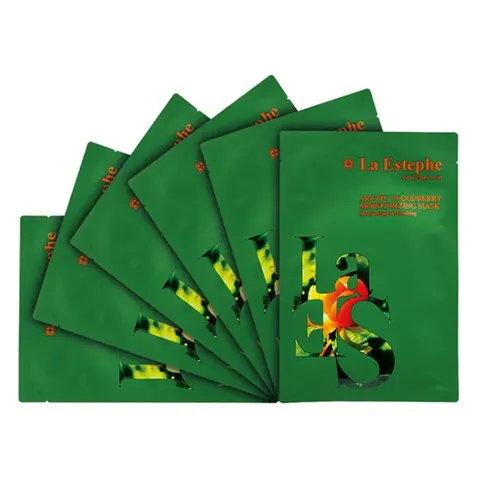Mặt Nạ Dưỡng Ẩm Chiết Xuất Quả Mâm Xôi La Estephe - Hộp 6 Miếng Cung Cấp Độ Ẩm Sâu, Giúp Da Mềm Mịn Và Rạng Rỡ