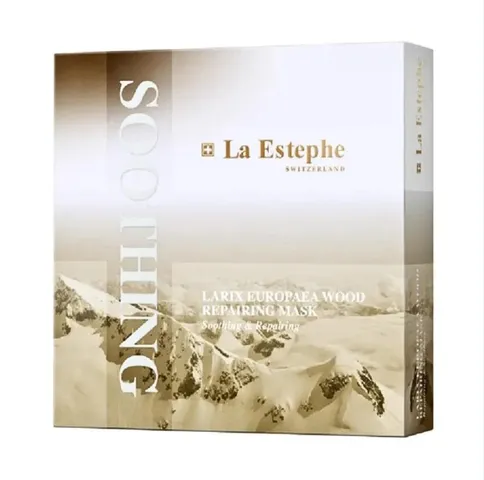 Mặt Nạ Gỗ Thông La Estephe - Mặt Nạ Tái Tạo Da Chiết Xuất Larix Europaea Dưỡng Ẩm, Làm Dịu Da, Hộp 6 Miếng