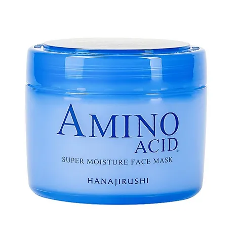 Mặt Nạ Dưỡng Ẩm Hanajirushi Amino Acid Super Moisture Face Mask - Hỗ Trợ Cấp Nước Và Giữ Ẩm Cho Da Mịn Màng, Hộp 220g/80g