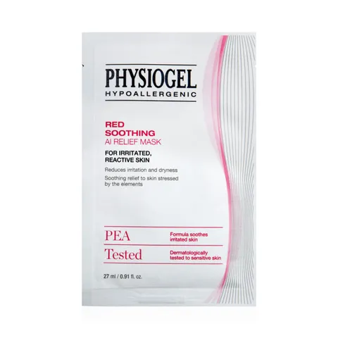 Mặt nạ Physiogel Red Soothing AI Mask - Dưỡng ẩm và phục hồi da nhạy cảm, làm dịu và giảm đỏ, Khối lượng 25ml