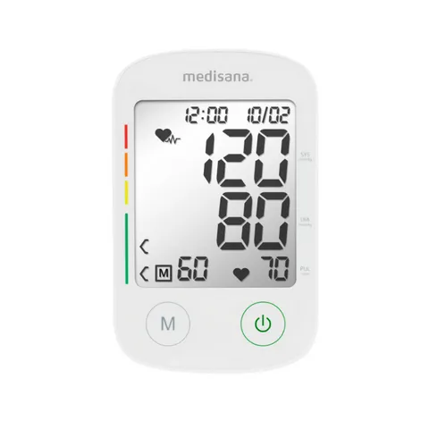 Máy Đo Huyết Áp Điện Tử Medisana BU 535 51178 Voice - Thông Minh, Nhớ Kết Quả, Đọc Kết Quả Bằng Giọng Nói, Đo Huyết Áp Bắp Tay