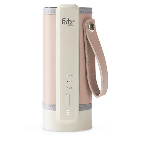 Máy Hâm Sữa Cầm Tay Không Dây Fatzbaby Ready 6 FB3068BT - 3 Mức Nhiệt Độ, Thiết Kế Tiện Dụng Cho Mẹ Khi Di Chuyển