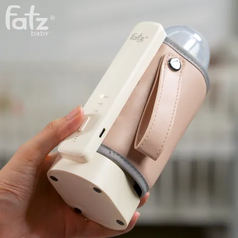 Máy Hâm Sữa Cầm Tay Không Dây Fatzbaby Ready 6 FB3068BT - 3 Mức Nhiệt Độ, Thiết Kế Tiện Dụng Cho Mẹ Khi Di Chuyển