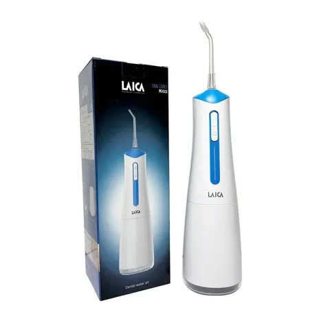 Máy Tăm Nước Laica Oral Care PC4008 - Dung Tích 300ml, Chăm Sóc Răng Miệng Hiệu Quả, Thiết Kế Tiện Lợi, 4 Chế Độ Hoạt Động