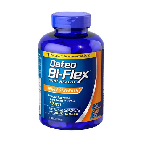 Viên uống Osteo Bi-Flex Triple Strength 200 viên - Hỗ trợ sức khỏe xương khớp và phục hồi sụn hiệu quả