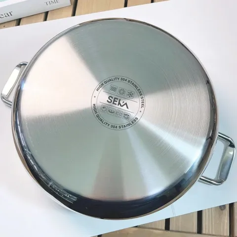 Nồi Luộc Gà, Nồi Lẩu Inox Seka SKM3360 26cm, 4.5L Dùng Mọi Loại Bếp - Chất Liệu Inox 18/10 Dễ Vệ Sinh, An Toàn Khi Nấu Ăn