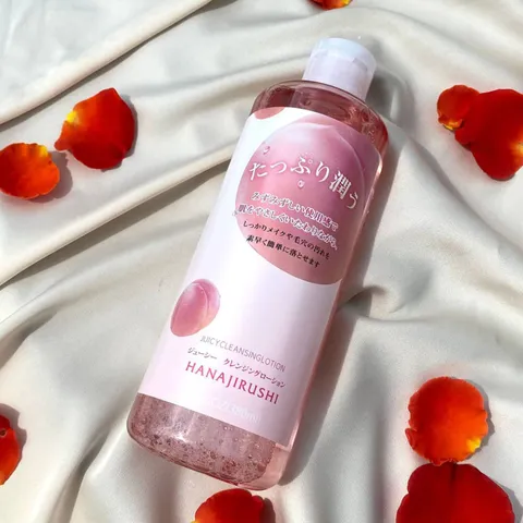 Nước tẩy trang Hanajirushi Juicy Cleansing Lotion 380ml - Sạch sâu, Dưỡng ẩm, Phù hợp mọi loại da, Thành phần tự nhiên