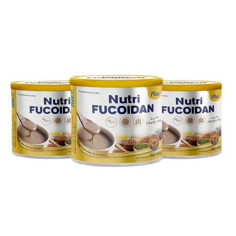 Nutri Fucoidan Plus 400g - Bột Dinh Dưỡng Tăng Cường Sức Đề Kháng, Hỗ Trợ Miễn Dịch và Phục Hồi Sức Khỏe