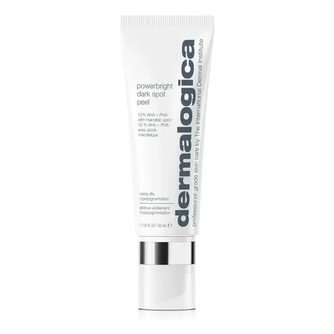 Peel da sinh học Dermalogica Powerbright Dark Spot - Tẩy tế bào chết làm sáng da, công thức AHA + PHA cho làn da đều màu và tươi trẻ.