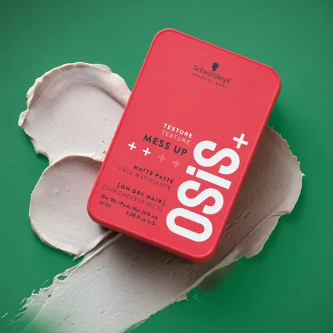 Sáp Tạo Kiểu Tóc Osis+ Mess Up Matte Paste 100ml - Dòng Sáp Phồng Tóc Tự Nhiên, Giữ Nếp Lâu Dài, Thơm Ngát Hoa Quả