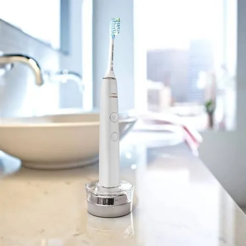 Set 2 Bàn Chải Đánh Răng Điện Philips HX9914/55 - DiamondClean 9000 với C3 Premium Plaque Defense, Chăm Sóc Răng Miệng Hiệu Quả
